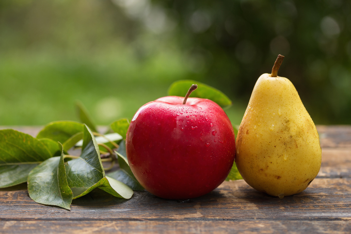 Apple and Pear