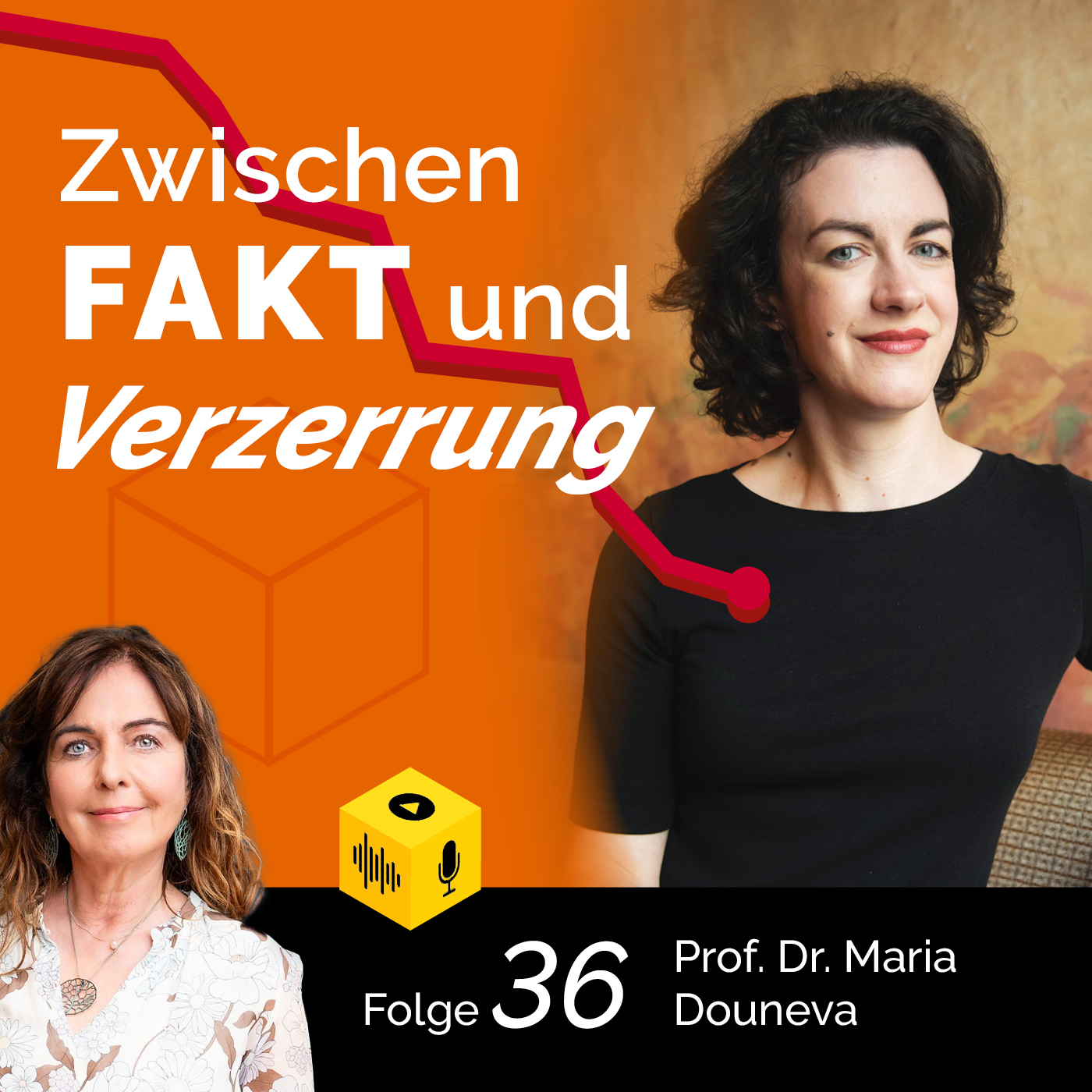 Podcast über Faktenverzerrung Podcast über Faktrnverzerrung mit Prof. Maria Douneva